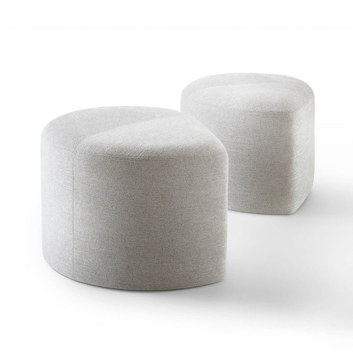 Tiber Coffee Table &amp; Tiberina Ottoman Ottomans & Benches Giorgetti
