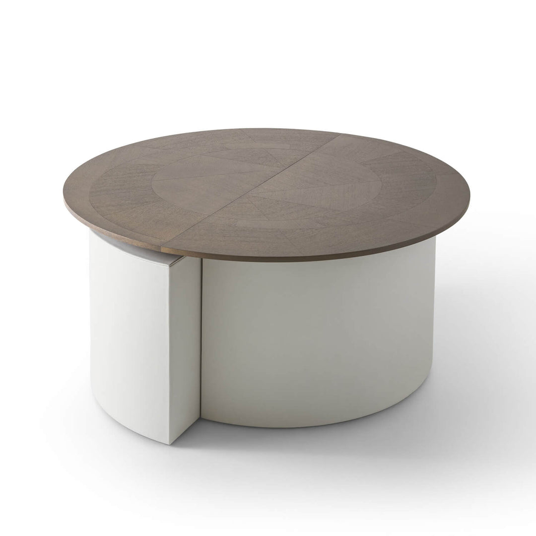 Tiber Coffee Table &amp; Tiberina Ottoman Ottomans & Benches Giorgetti