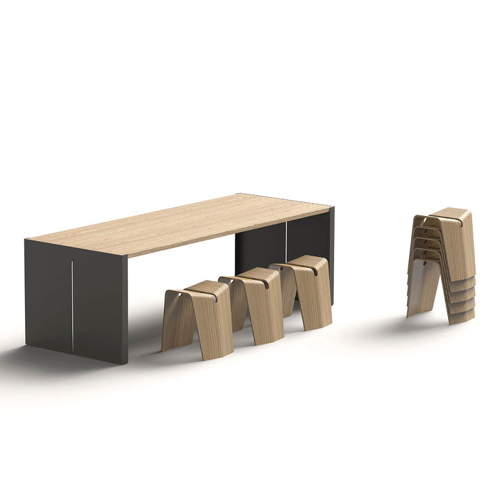 Kami Stool by Lapalma Ottomans & Benches La Palma