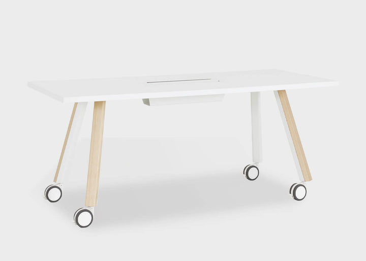 Ori Workstation with castors by Lapalma v4 Office Desks & Drawers La Palma
