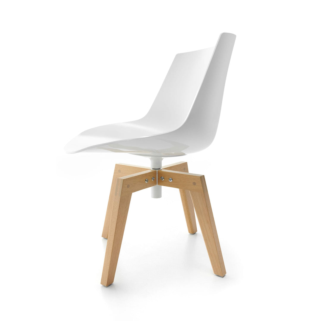 Flow Iroko Chair Chairs & Armchairs MDF Italia
