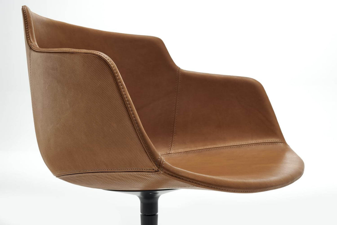 Flow Leather Chair &amp; Armchair v1 Chairs & Armchairs MDF Italia