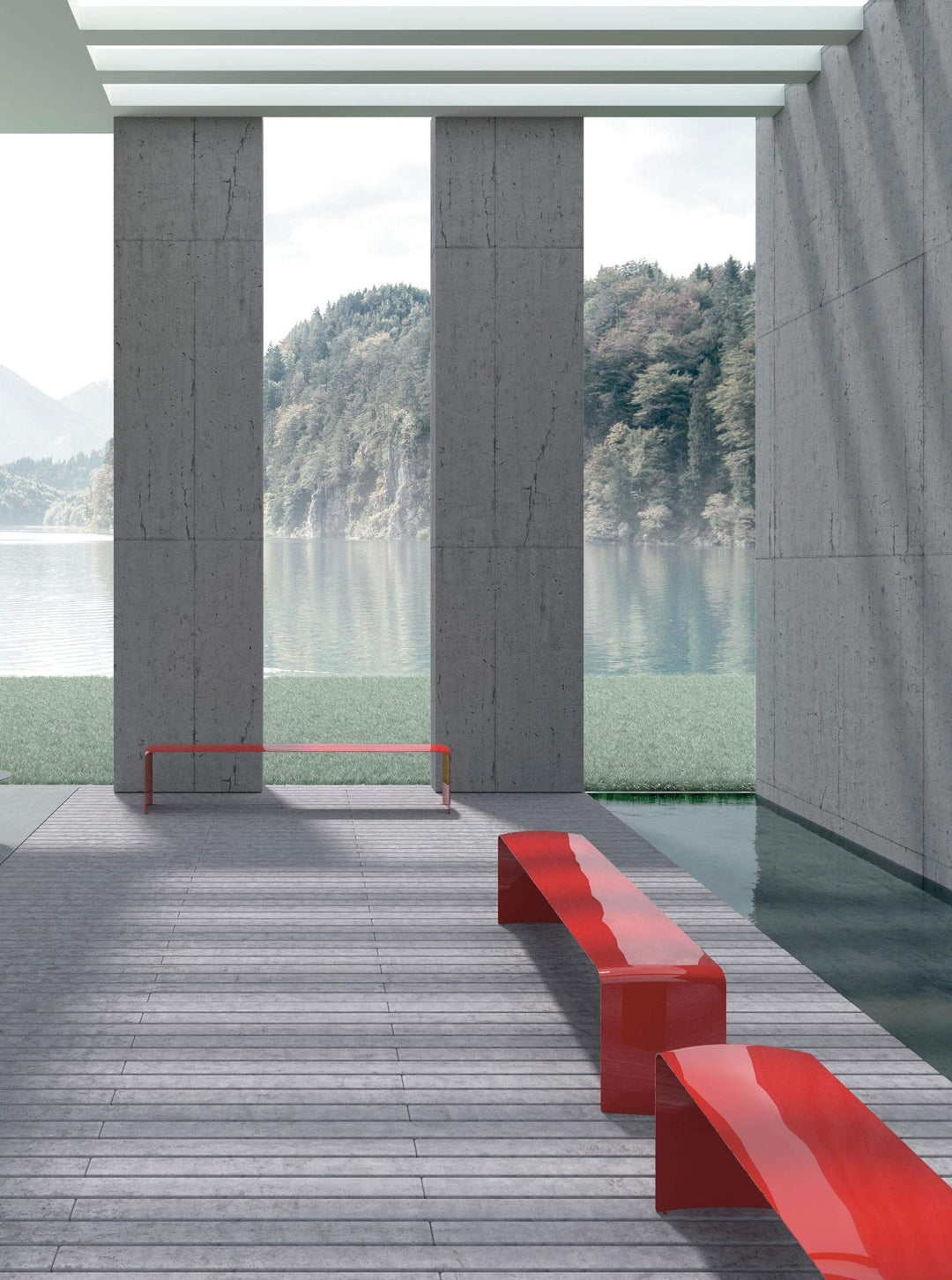 Le Banc Bench Ottomans & Benches MDF Italia