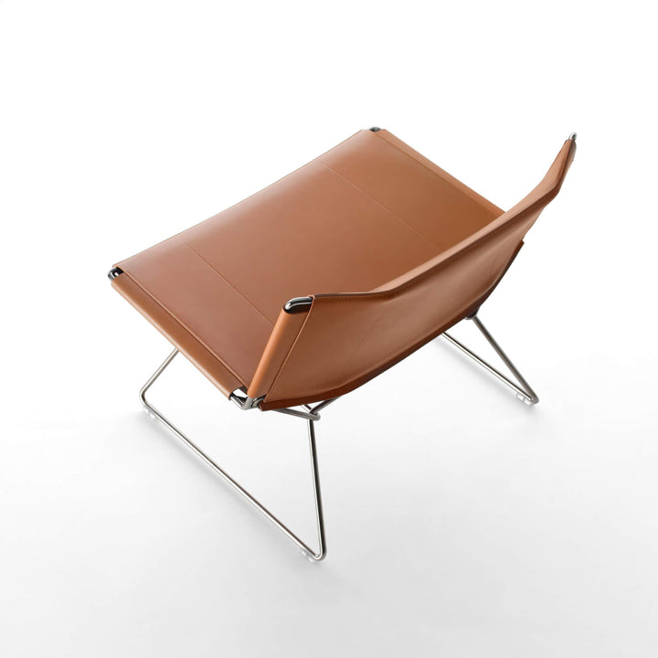 Neil Leather Lounge Chair Lounge Chairs MDF Italia