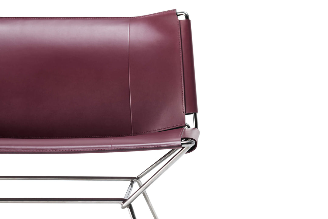 Neil Leather Lounge Chair Lounge Chairs MDF Italia