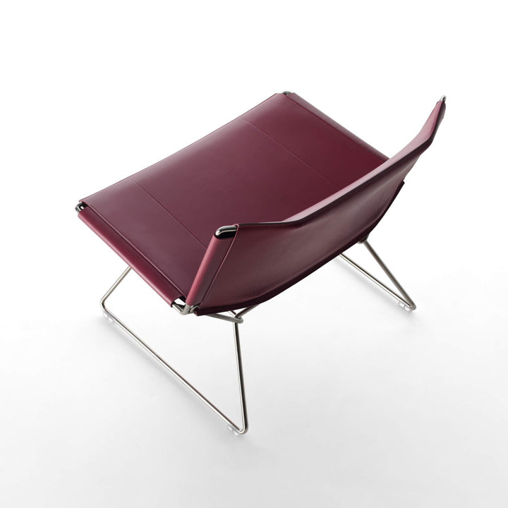 Neil Leather Lounge Chair Lounge Chairs MDF Italia
