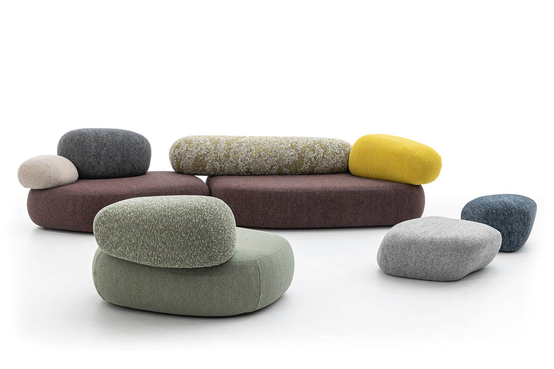Pebble Rubble Sectional Sofas & Sectionals Moroso