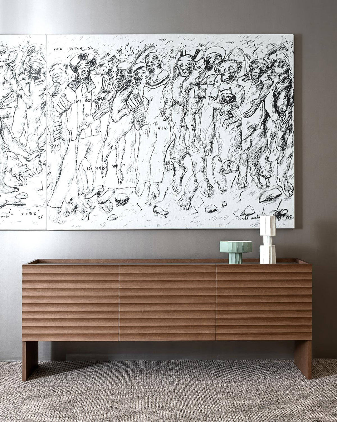 Rows Sideboard Sideboards & Cupboards Moroso