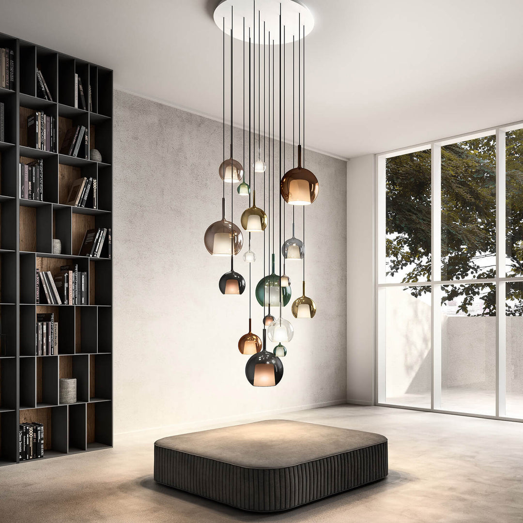 Glo Suspension Lamp v3 Chandeliers & Suspension Lamps Penta