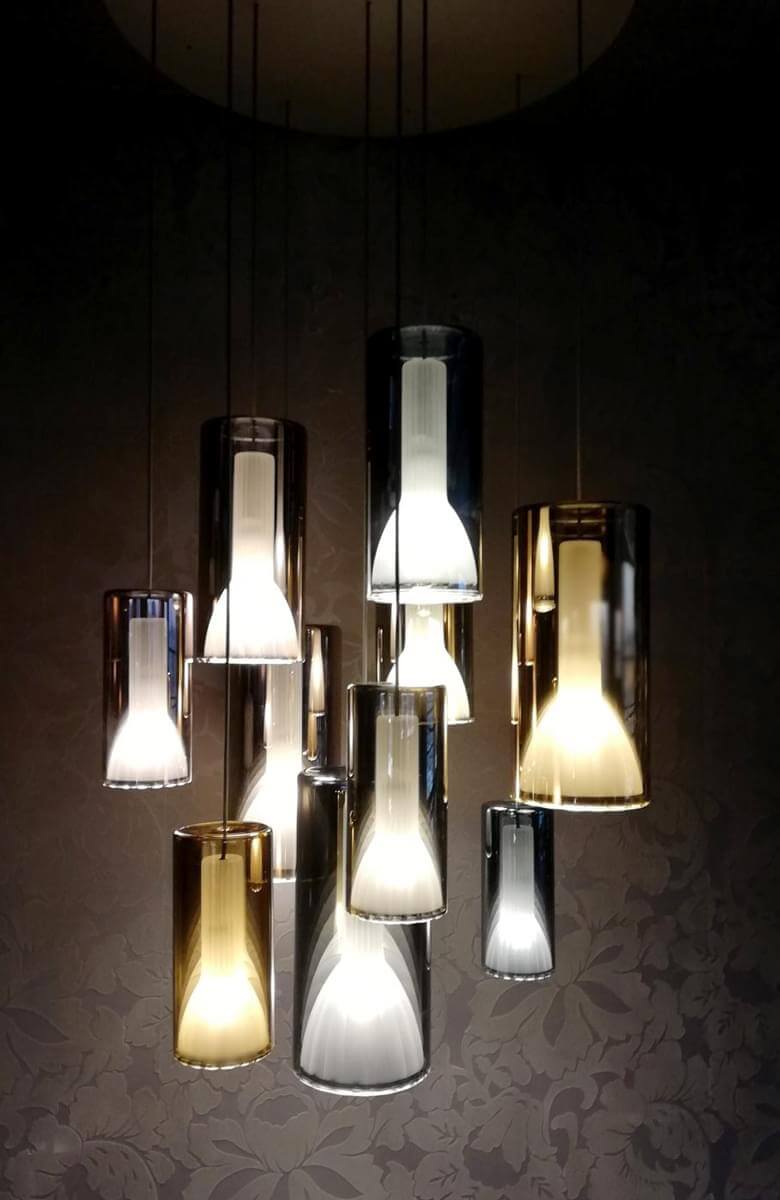 Lit Suspension Lamp v2 Chandeliers & Suspension Lamps Penta