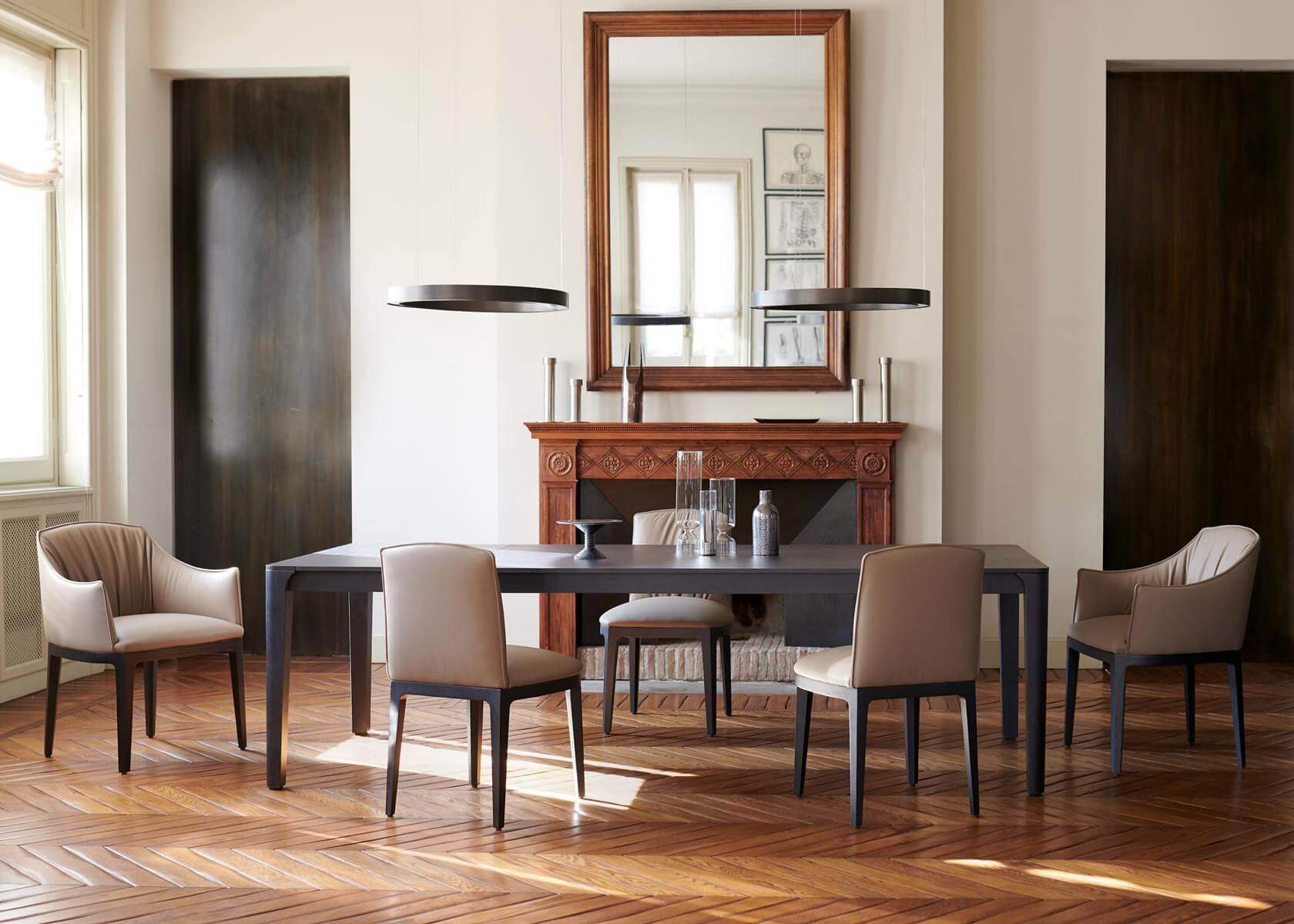 送料込み！イタリア最高峰　POTOCCO アームチェア　①リビング　ダイニング Potocco – Italian Luxury Interiors