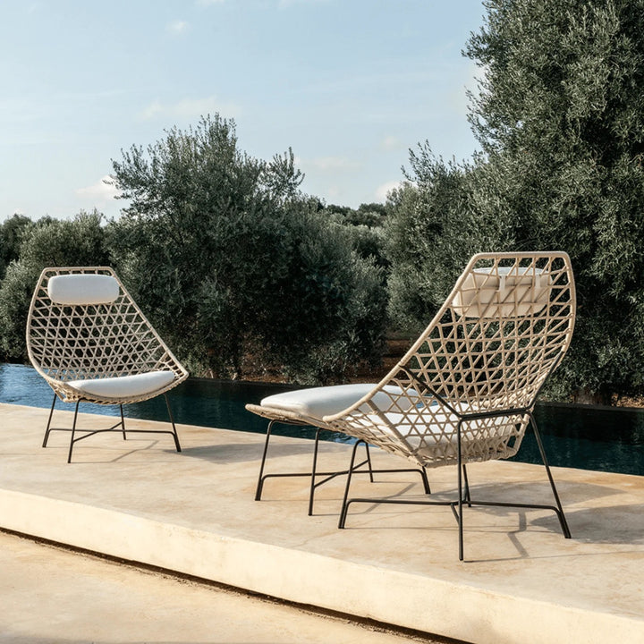 Cut Bergere Lounge Chairs Potocco