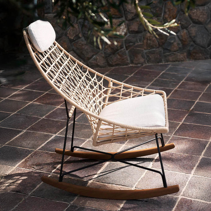 Cut Rocking Bergere Lounge Chairs Potocco