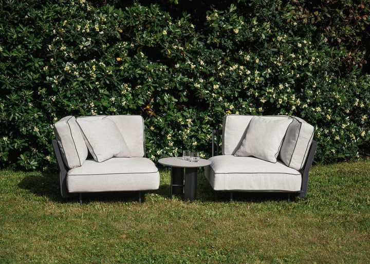 Double L Outdoor Side Table