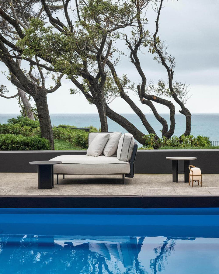Double L Outdoor Side Table