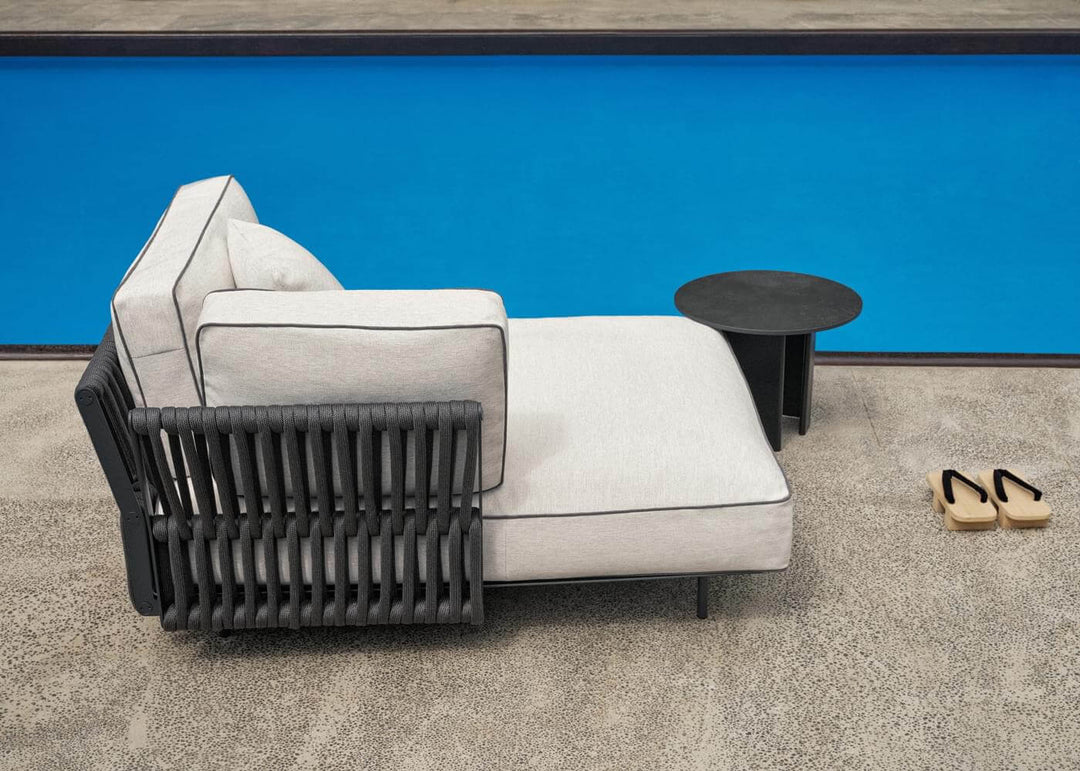 Double L Outdoor Side Table