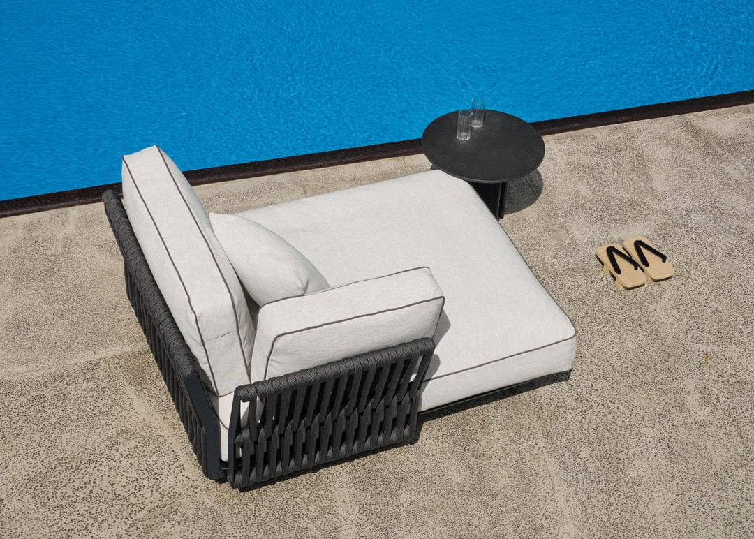 Double L Outdoor Side Table