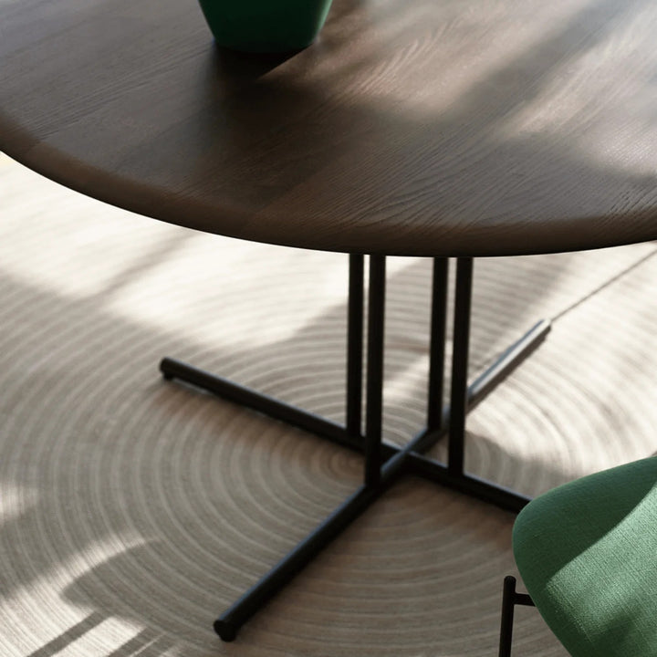 Graphic Round Dining Table Fixed Tables Potocco