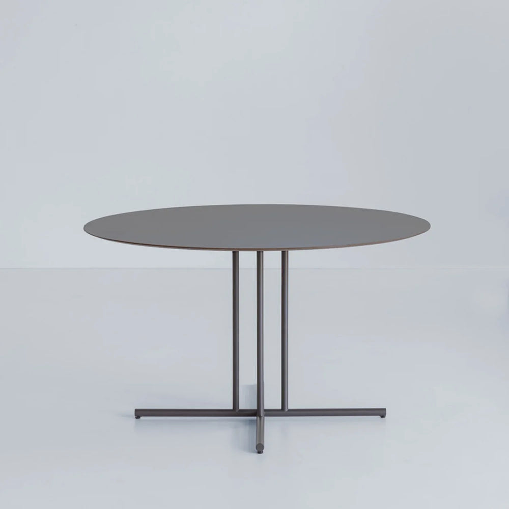 Graphic Round Dining Table Outdoor Fixed Tables Potocco