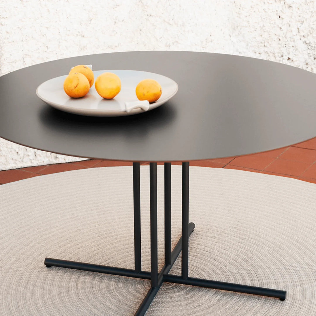 Graphic Round Dining Table Outdoor Fixed Tables Potocco