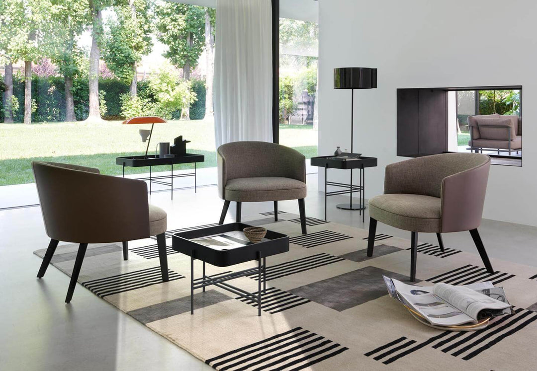 Lena Lounge Chair v1 Lounge Chairs Potocco