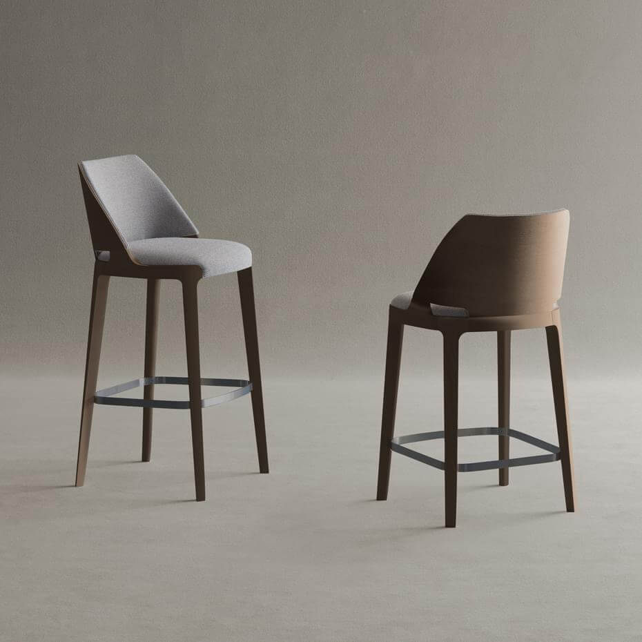 Stylish Velis Stool - Italian Designer &amp; Luxury Furniture at Cassoni