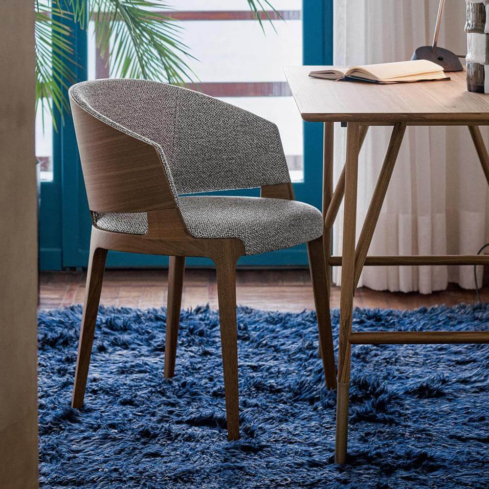 Velis Wood Armchair Chairs & Armchairs Potocco