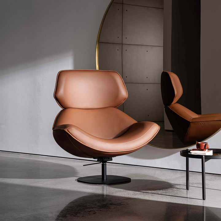 Alisia Swivel Lounge Chair v1 Lounge Chairs Sovet Italia