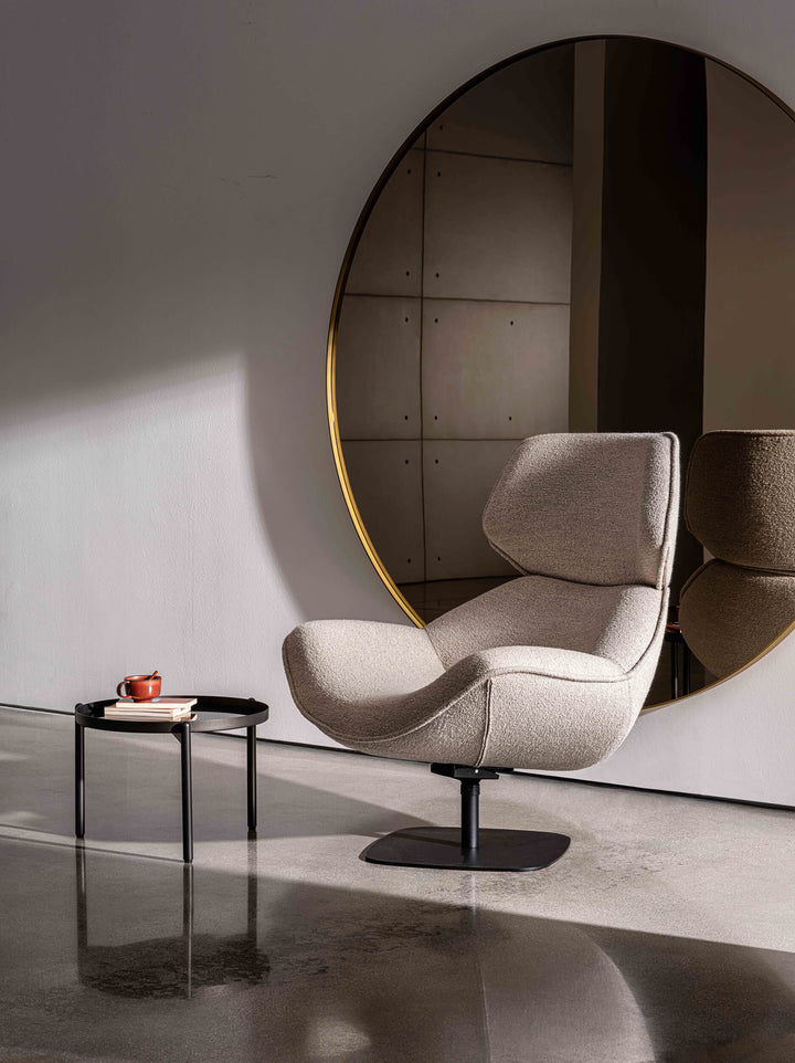 Alisia Swivel Lounge Chair v1 Lounge Chairs Sovet Italia