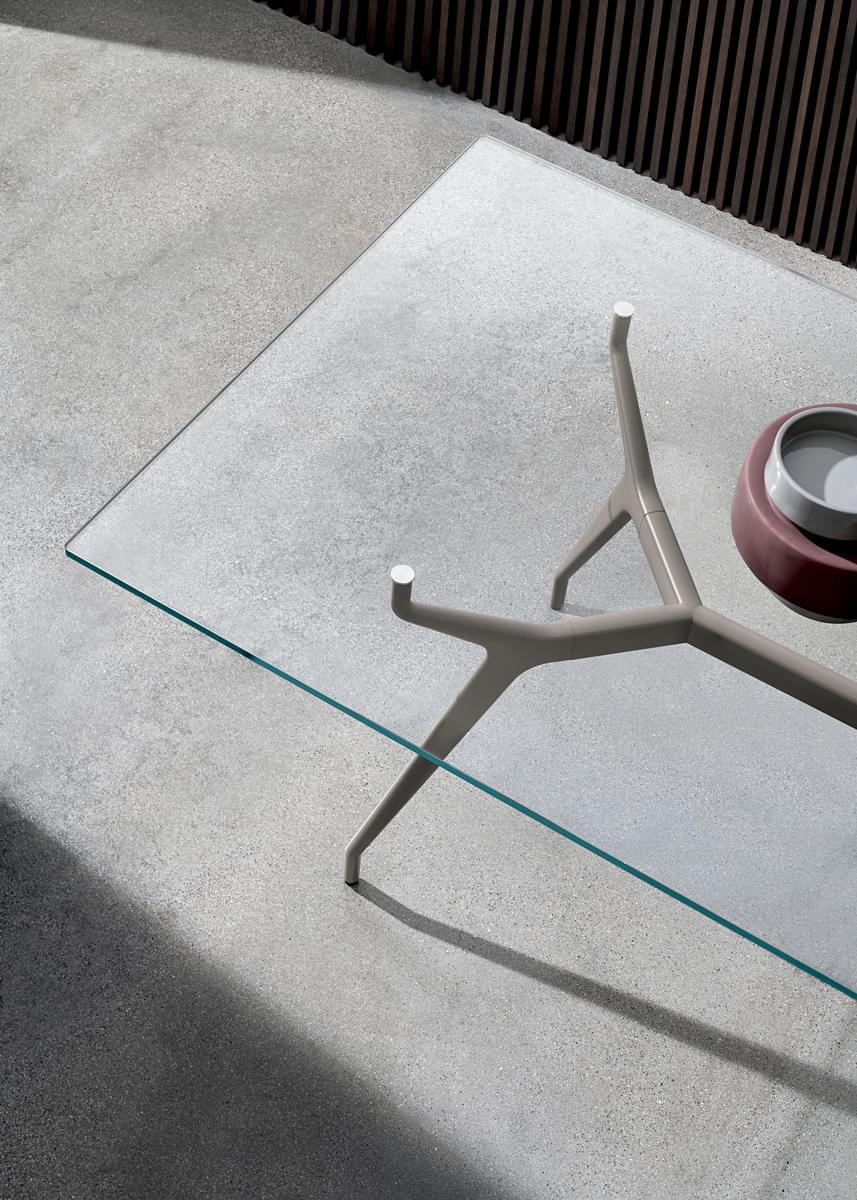Arkos Rectangular Table Fixed Tables Sovet Italia