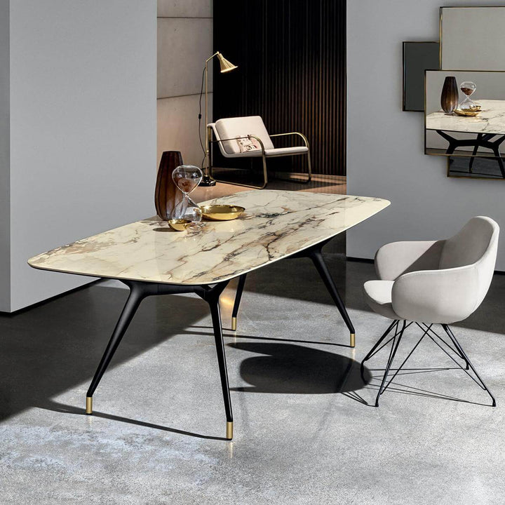 Arkos Shaped 01 Table Fixed Tables Sovet Italia