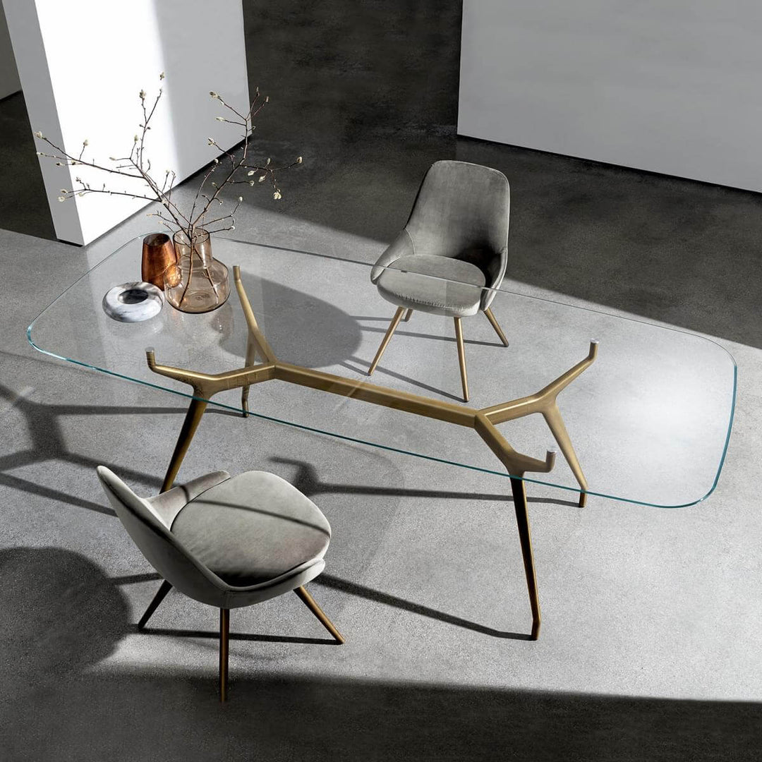 Arkos Shaped 02 Table Fixed Tables Sovet Italia