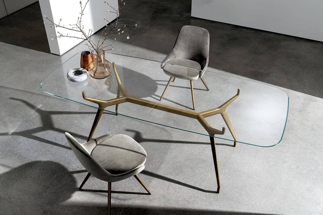 Arkos Shaped 02 Table Fixed Tables Sovet Italia