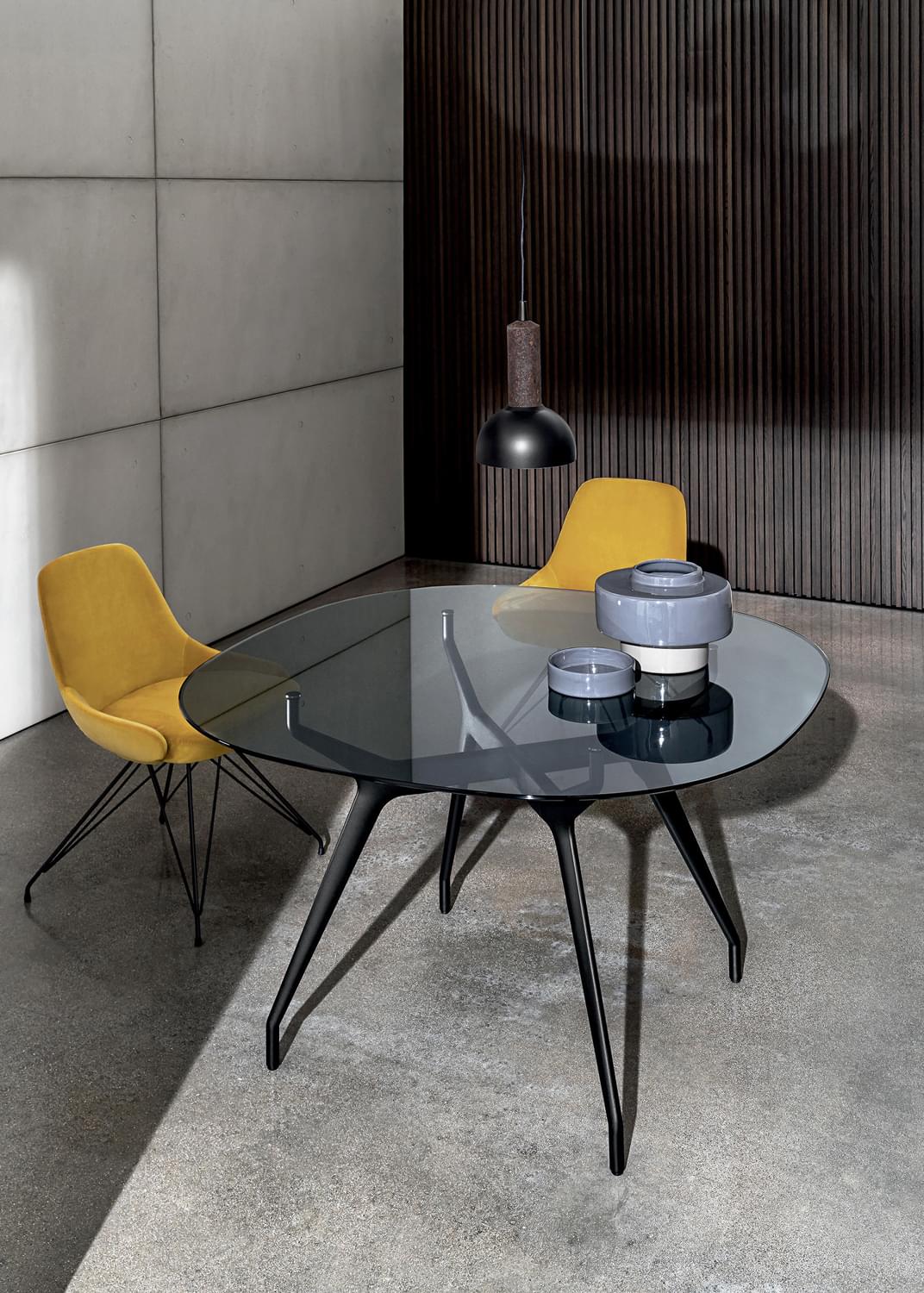 Arkos Shaped Table Fixed Tables Sovet Italia