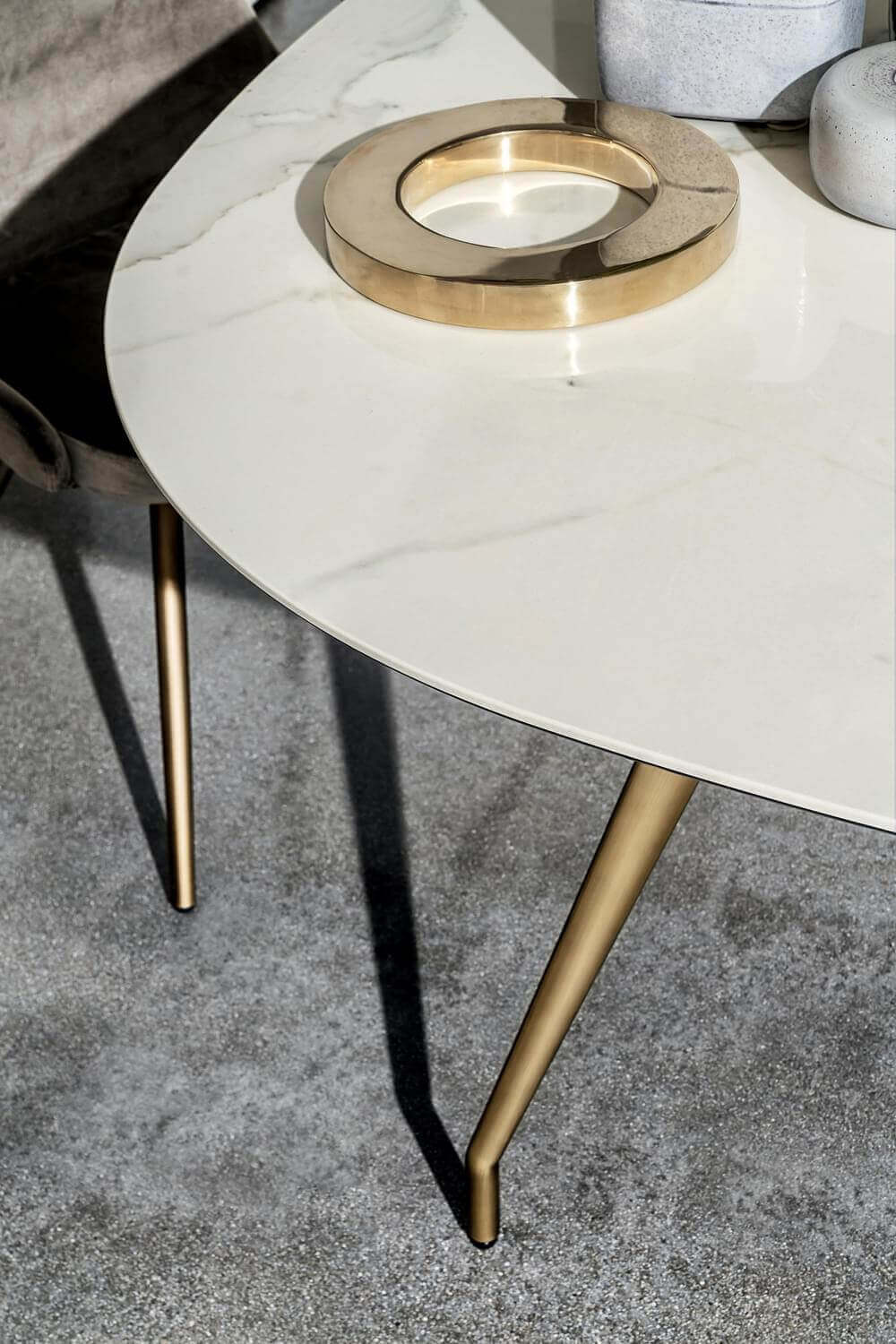 Arkos Shaped Table Fixed Tables Sovet Italia