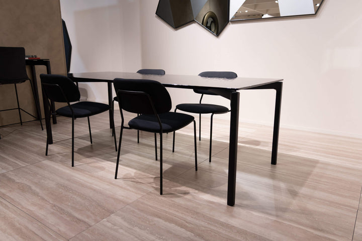 Bone Rectangular Table Fixed Tables Sovet Italia
