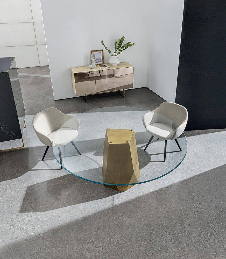 Deod Round Table Fixed Tables Sovet Italia