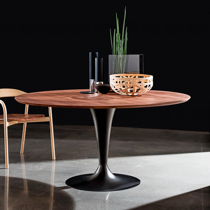 Flute Round Table Fixed Tables Sovet Italia