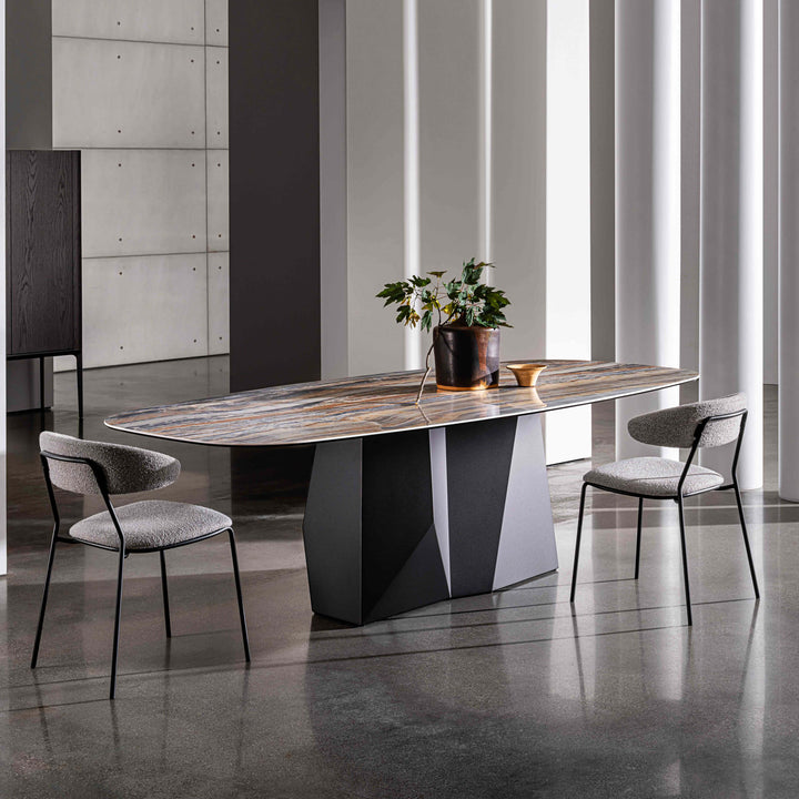 GranDeod Shaped Table Fixed Tables Sovet Italia