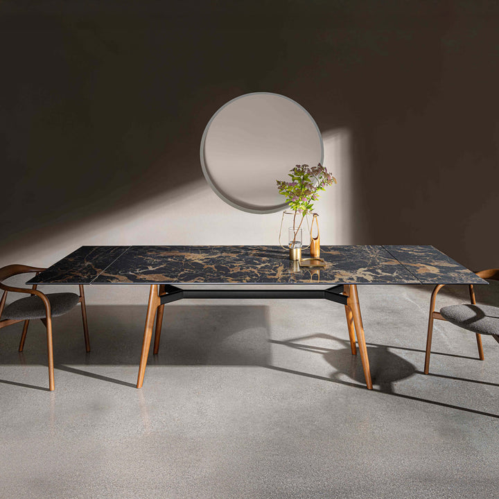 Lewood Rectangular Extendable Table Extendable Tables Sovet Italia