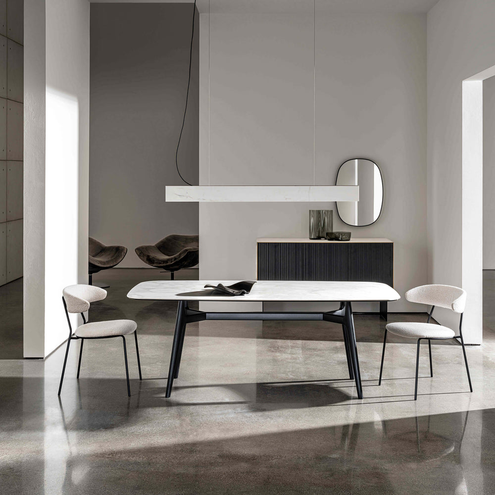 Lewood Shaped Table 01 - 02 Fixed Tables Sovet Italia