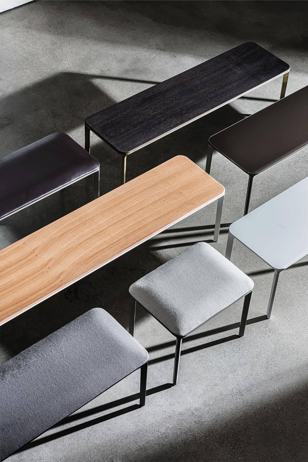 Slim Rectangular Coffee Table Coffee & Side Tables Sovet Italia
