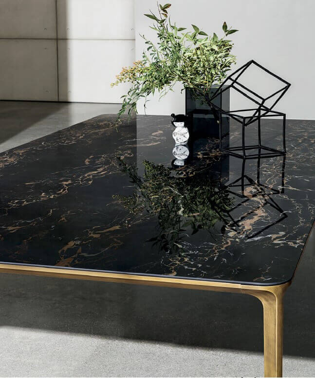 Slim Square Coffee Table Coffee & Side Tables Sovet Italia