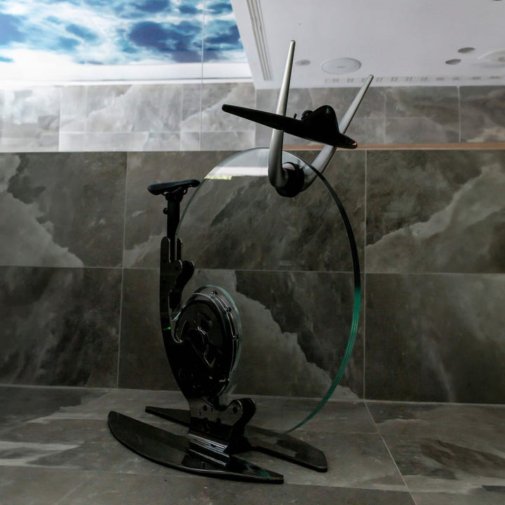 Ciclotte Black Exercise Bike Cardio Equipment Teckell