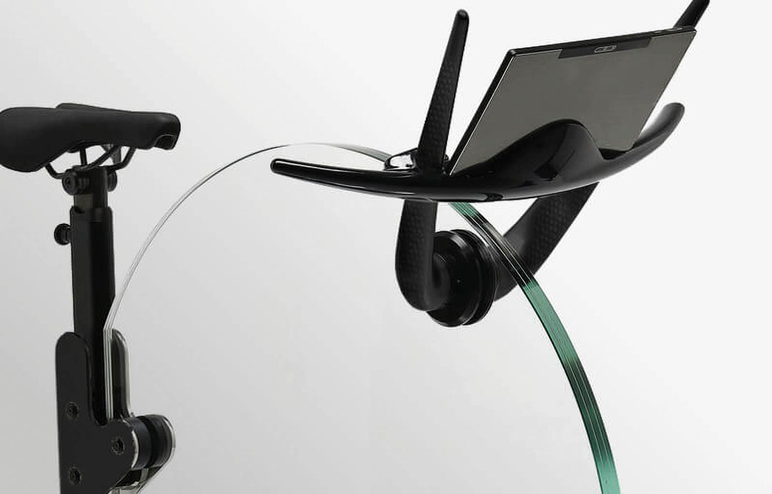 Ciclotte Black Exercise Bike Cardio Equipment Teckell