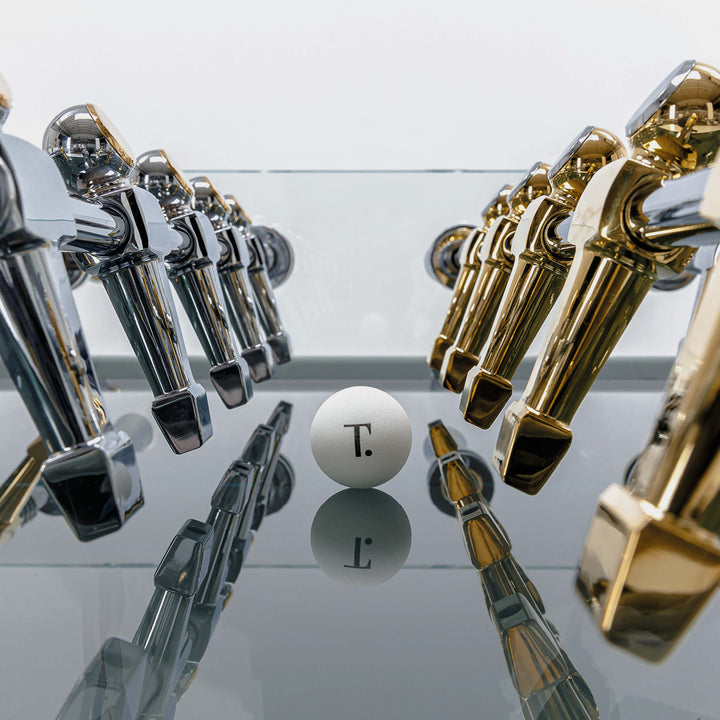 Cristallino Gold Foosball Table Football Tables Teckell