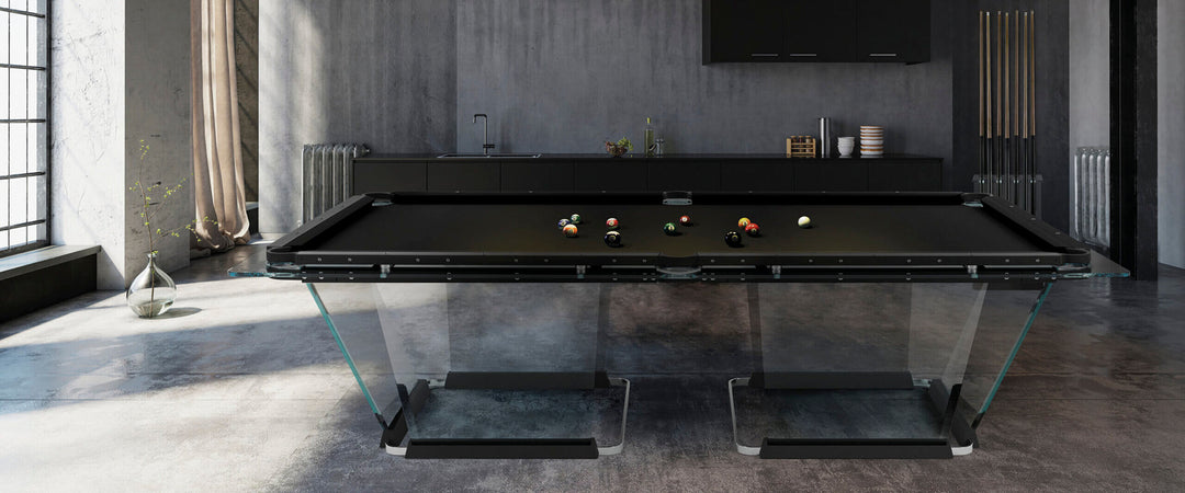 Plano T 1.1 Black Pool Table Pool Tables Teckell