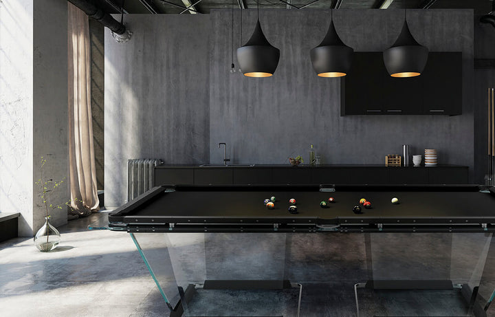 Plano T 1.1 Black Pool Table Pool Tables Teckell