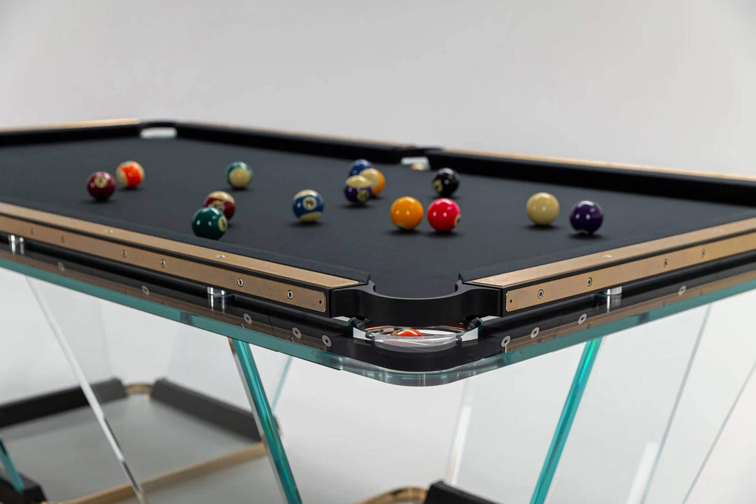 Plano T 1.3 Gold Pool Table Pool Tables Teckell
