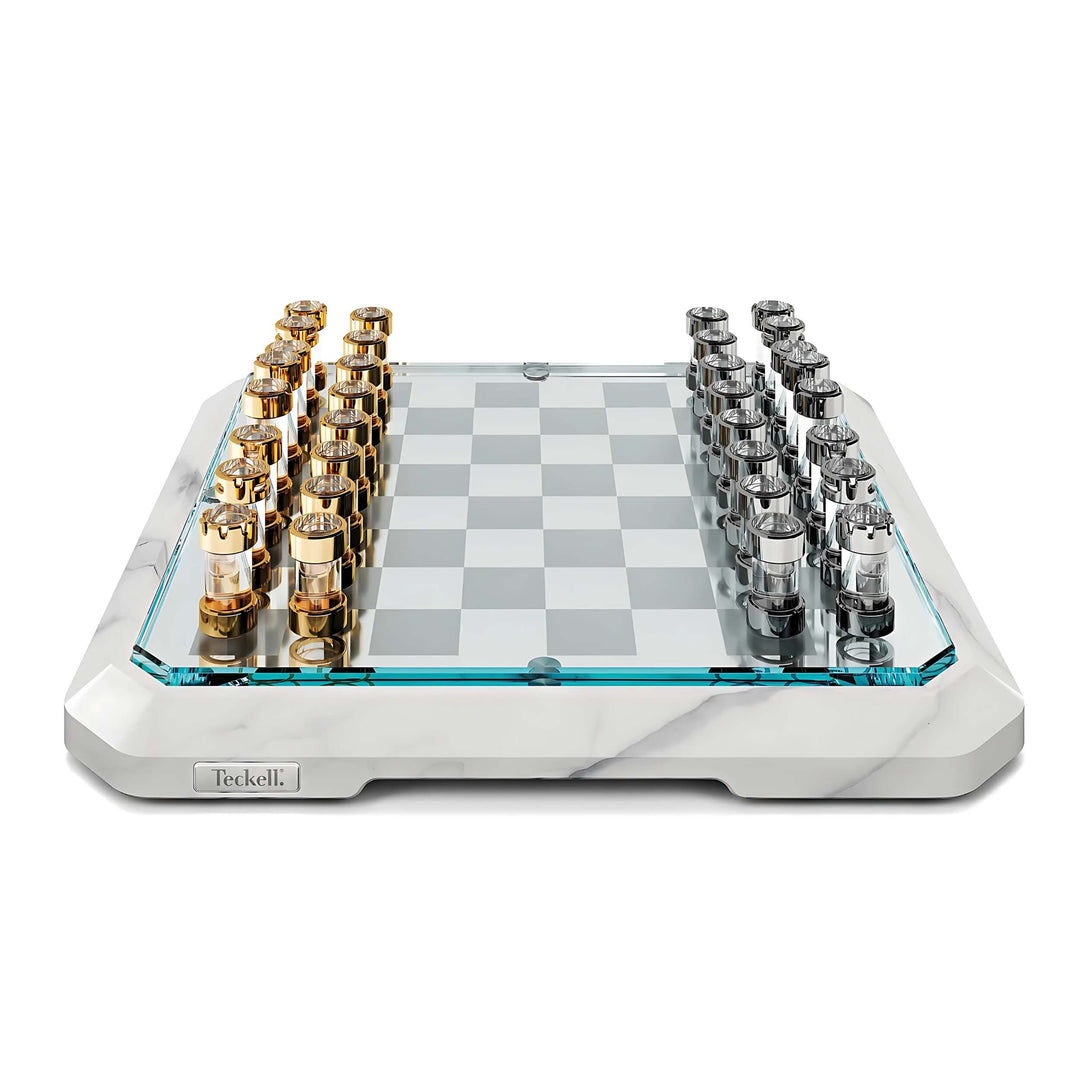 Stratego Calacatta Game Board Chess Tables & Boards Teckell